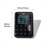 OXO Good Grips Digital Triple Kitchen Timer - Black