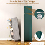 Polup 90" Pantry Cabinet, Tall Metal Storage Cabinet with Doors and Shelves