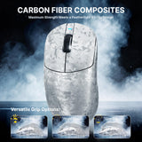 ATTACK SHARK RS3 ULTRA Carbon Fiber Wireless Gaming Mouse - White