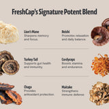 Premium Organic Mushroom Coffee – 12:1 Fruiting Body Extract – 29% Beta-Glucans – Smooth Tasting, 3rd-Party Tested for Clean Energy, No Jitters, Focus, Immune Support (45 Servings)