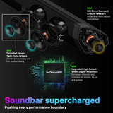 Nakamichi Shockwafe Ultra 9.2.4 Channel Soundbar System with Dolby Atmos/DTS:X, Dual 10" Subwoofers, 4 Rear Surround Speakers, 1300 Watts Max Output Power