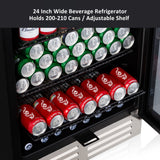 24 Inch Beverage Refrigerator Cooler
