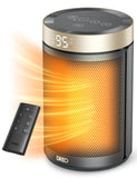 Space Heater, Portable Electric Heaters for Indoor Use with Thermostat, Digital Display, 1-12H Timer, Eco Mode Dreo