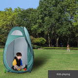 Portable Pop Up Shower Privacy Tent,Lightweight Single Toilet Shower Tents,Changing Room Dressing Tent,Waterproof Camping Shower Tents,with Carry Bag,for Picnic Beach Hiking Fishing (Army Green)