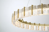 Minka Lavery 2416-695-L Sevryn Pendant, Integrated LED, Soft Brass