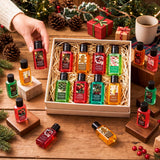 Sacubee 48 Packs Christmas Mini Hand Sanitizer Bulk Travel Size 1fl oz