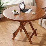 Expandable Round Drop Leaf Dining Table - Space-Saving Folding Design for Smals, Versatile Multi-Functal Table for Dining Rooms & Kitchens, Perfect for Entertaining