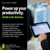 Zebra ET45 8" Android Tablet | 5G & Wi-Fi 6 Connectivity | SE4710 1D/2D Scanner, 8GB RAM, 128GB Flash, Android GMS