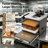 15x15in Motorized Auto Heat Press Machine