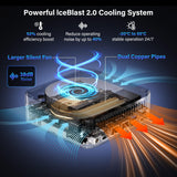 GEEKOM GT15 Max Mini PC,Intel Core Ultra9 285H(99 TOPS)|32GB DDR5+1TB SSD