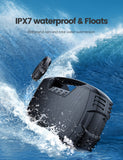 IPX7 Waterproof Bluetooth Speaker, 40W(60 Peak) Portable Wireless Speaker with Subwoofer, 32H Playtime, Stereo Loud Sound, Deep Bass, Bluetooth 5.0 Outdoor Speakers with Handle for Pool, Beach, gifts Houl Zallee