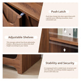 Bifins Sideboard Buffet Cabinet with Storage Set of 3