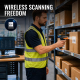Tera Barcode Scanner Wireless with Stand: 1D 2D QR 3-in-1 Connection HW0001