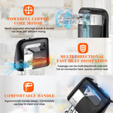 Electric Hand Mixer, 5-Speed Food Mixer Cake Mixer with 304 Stainless Steel Whisk Beaters GUALIU