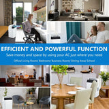 14000 BTU Portable Air Conditioners with Remote Control, 3-in-1 Free Standing Cooling AC Unit with Fan & Dehumidifier, Cools Room up to 750 sq.ft,Sleep Mode,3 Speed,Auto Swing,24H Timer