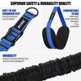 260lbs, Heavy Pull Up Bands Resistance Bands for Pull Ups Working Out with Feet Rest, Pull Up Bar Bands Assistance Bands Strength Training Workout Equipment, Height Adjustable