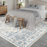 WondRg 12x15 Blue Neutral Area Rug
