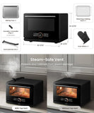 FOTILE HYZK32-E3-B ChefCubii 1.1 cu. ft. 4-in-1 Combi-Steam Oven with Steam-Bake, Air Fry, Convection, Dehydrator Functions, and 50 Preset Menus, Black