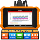 2024 LAUNCH Creader Elite V2.0 fit for GM Bi-Directional Scan Tool, All Reset Full System Diagnostic Scanner LAUNCH