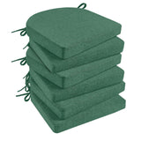 Basic Beyond Chair Cushions for Dining Chairs with Ties and Removable Cover