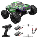 Jetwood 1/16 RC Car for Boys and Adults, 38kph 4WD Ready to Run Hobby RC Truck with 2 Batteries, Off Road Remote Control Monster Truck Gifts for Kids, JC16W