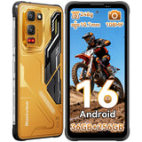 Blackview Fort 5 Rugged Phone Unlocked, Android 16 Outdoor Smartphone, 36GB RAM 256GB ROM, 108MP Night Vision Camera, 6.78" FHD+ 120Hz Display, 5000mAh Battery 10.7mm Slim Waterproof Cell Phones
