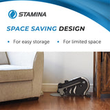 Stamina Inmotion Compact Strider Foot Exercise Machine - Under Desk Elliptical - Standing or Seated Elliptical Fitness Equipment Stamina