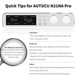N21NA Pro Slow Cooker 10 Quart, 8-in-1 Programmable PFOA-Free Ceramic Coated Multi-Cooker with Grill Pan, Steaming Plate (Includes Silicone Spoon & Tongs)