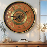 THE GEARS CLOCK 24'' Inch Real Moving Gear Wall Clock Sweden Line Malmo (24 inches (59 cm))