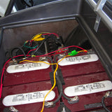 Battery Saver Premium 48 Volt 50W Pulse Charger, Maintainer & Tester (Gen. 3), Yellow, Black (2365L-48-G3) Battery Saver