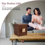 KAOTGOT Jewelry Box for Women Girls, Wooden Jewelry Box Organizer Functional With Drawers, 5 Layers Jewelry Storage Organizer for Earring, Ring, Necklace, Bracelets