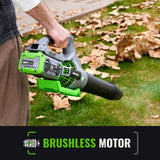 NovorikX Electric Leaf Blower, 810 CFM Variable-Speed, 60-Volt Lithium-ion Cordless Leaf Blower with 5.0Ah Battery and Charger Included, Powerful for Yard Cleaning