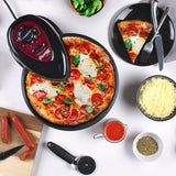Pizza Plus Rotating Oven, Black Presto