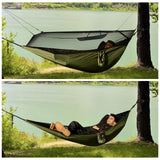 Night Cat Hammock with Mosquito Net: Portable Camping Hammock with Tree Straps Lightweight for Adults Outdoor Backpacking