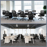 FelixKing Office Chair - Ergonomic Desk Chair Breathable Mesh Task with Wheels and Lumbar Support Home Desk Office Chairs with Flip up Armrest Rolling Swivel for Home Computer Black Pack of 10
