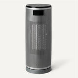 Amazon Basics Space Heater for Indoor Use with PTC Ceramic Technology, 1500W, Remote Control, 70° Oscillation, Digital Controls, 16-inch, Grey