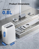Feelfunn 12,000 BTU Portable Air Conditioner, Cools 600 Sq.Ft, 4-in-1 Quiet AC Unit with Turbo Cooling, Fan & Dehumidifier, Auto Swing, Remote, 24H Timer, Window Kit for Bedroom Office Dorm Apartment