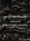 Mlip Premium Burmese Curly Bundles Human Hair 20 22 22 Inch Natural, Full