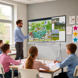 NEWORK Smart Board, 75" Interactive Whiteboard with Google EDLA Certified