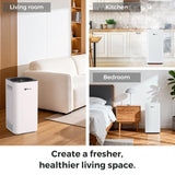 AIRDOG - X3 AIR Purifier for Bedroom with Washable Filter - TPA Technology - UP to 20X More EFF