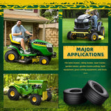 Wiltire 2 Pack 18x9.50-8 Lawn Mower Tire,18x9.50 8 Rear Turf Tires for Garden Tractor Riding Lawn mowers and Golf Cart,18x9.50-8nhs, 4 Ply Tubeless,1040lbs Capacity
