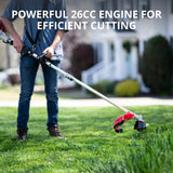 Amerisun AM4532 Gas Brush Cutter & Trimmer – High-Powered 2-Stroke Engine, Dual Cutting Heads, Lightweight & Easy to Use