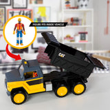 Cat Construction Workforce Hauler Action Set, 18-Piece Kids Construction Toy Playset with Freewheeling Hauler Truck, Lights & Action-Activated Sounds, 4-Inch Figure, Tools & Accessories, Ages 3+