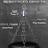 Prorobust Punching Bag for Adults, 4ft PU Heavy Boxing Bag Set with 12OZ Gloves for MMA Kickboxing Boxing Karate Home Gym Training (Unfilled) Prorobust