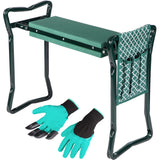 Garden Stool & Kneeler - Kneeler & Stool for Gardening, Foldable Garden Seat for Storage, Garden Kneelers