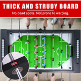Seydrey 55-Inch Competition Foosball Table, Wood Finish with Black Legs (Black 55inch)