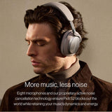 Bowers & Wilkins Px8 S2 Wireless Over-Ear Headphones, Midnight Blue, Bluetooth Headphones with Active Noise Cancelling, Hi-Res Audio, 30 Hours of Playtime, USB-C 15-Min Quick Charging