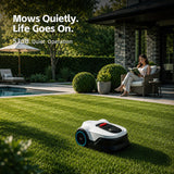 Proudeer DW1500 Wireless Robotic Lawn Mower, GPS RTK & AI Vision Navigation,up to 0.35 Acre Robot Mower with 3D Obstacle Avoidance, Auto Height, IPX6 Waterproof for Smart Home Yard Care