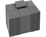 PrimeZone 216 PCS Plastic Interlocking Patio Deck Tiles Outdoor All Weather