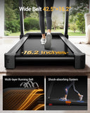 CURSOR Treadmills for Home with 20% Incline, 400 lb Capacity & 8.7MPH Compact Folding Treadmill 3.5HP Brushless, 42.5" *16.1" Running Area & Shock Absorption for Running/Walking
